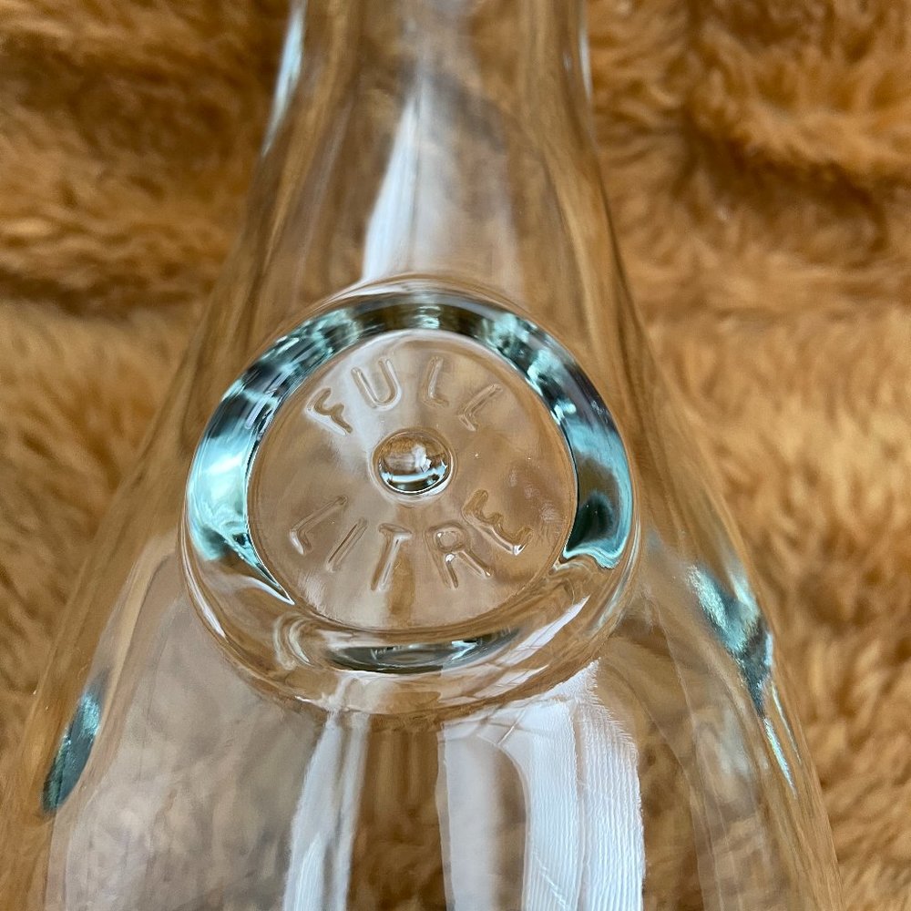 One Liter Glass Decanter